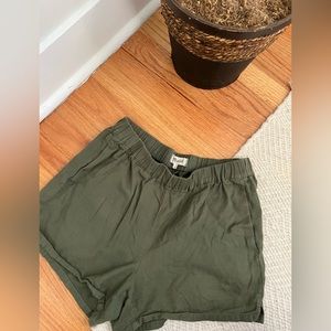 Madewell Green Shorts
